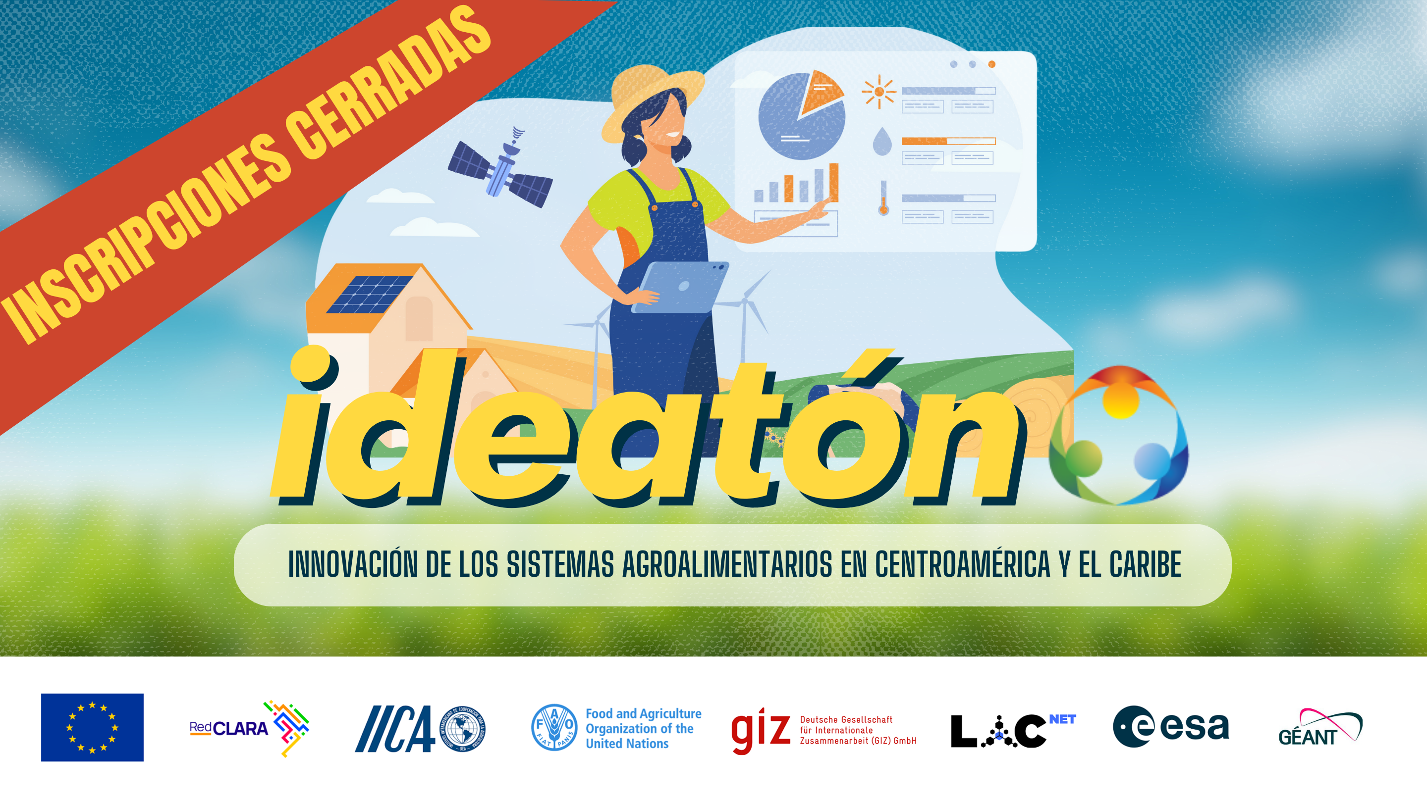 Inscripciones cerradas para el Ideatón BELLA II: Innovación de los Sistemas Agroalimentarios en Centroamérica y el Caribe