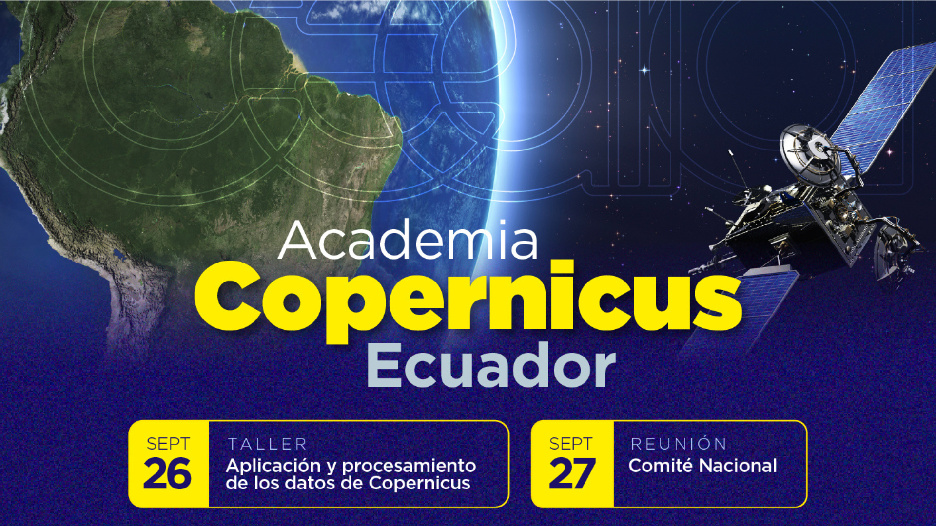 26 e 27 de setembro: Segunda edição do “Lançamento da Academia Copernicus Equador”