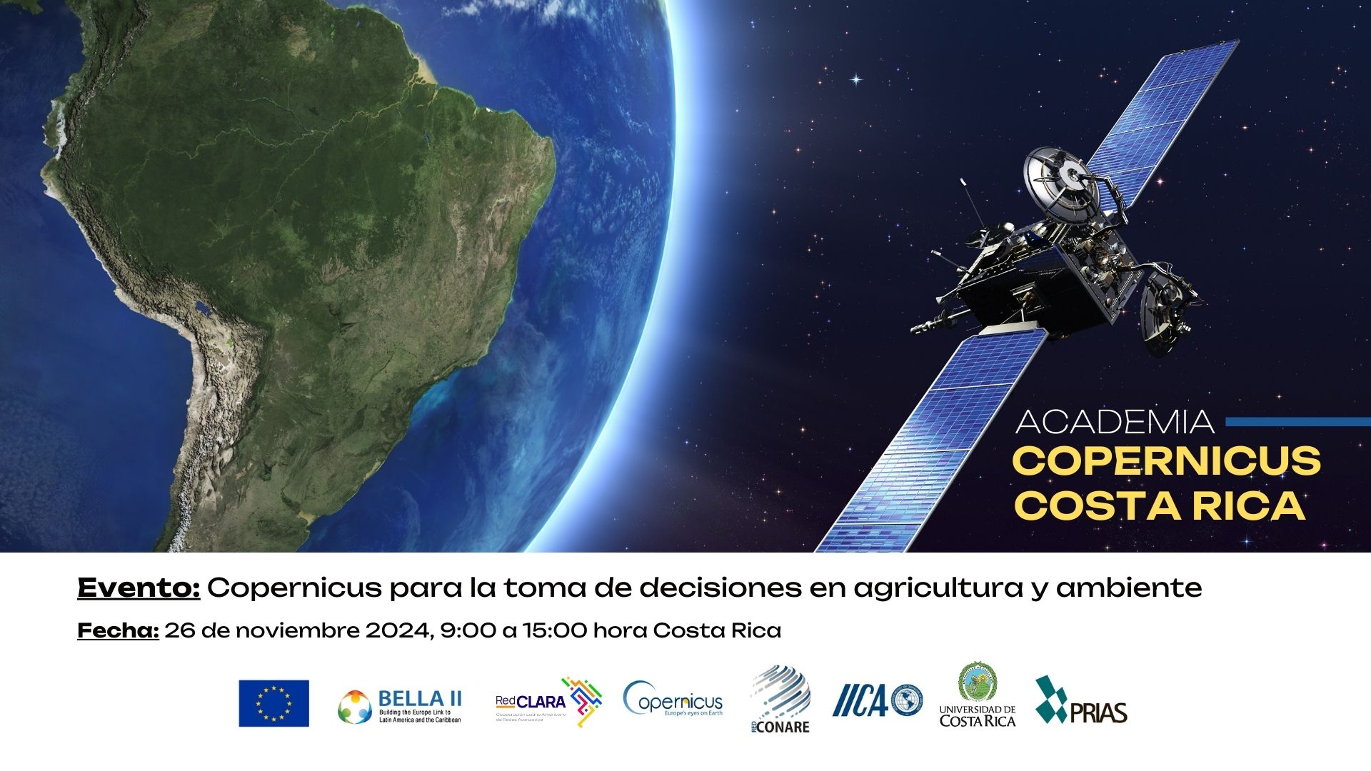 26 de noviembre: Taller sectorial de Academia Copernicus Costa Rica