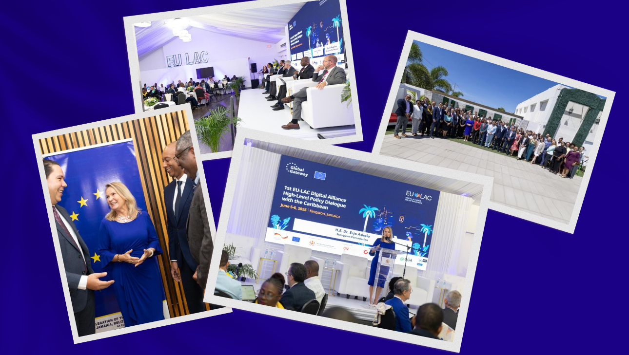 Socios de la UE y el Caribe se reúnen en Kingston para un diálogo de alto nivel en el marco de la Alianza Digital UE-CELAC