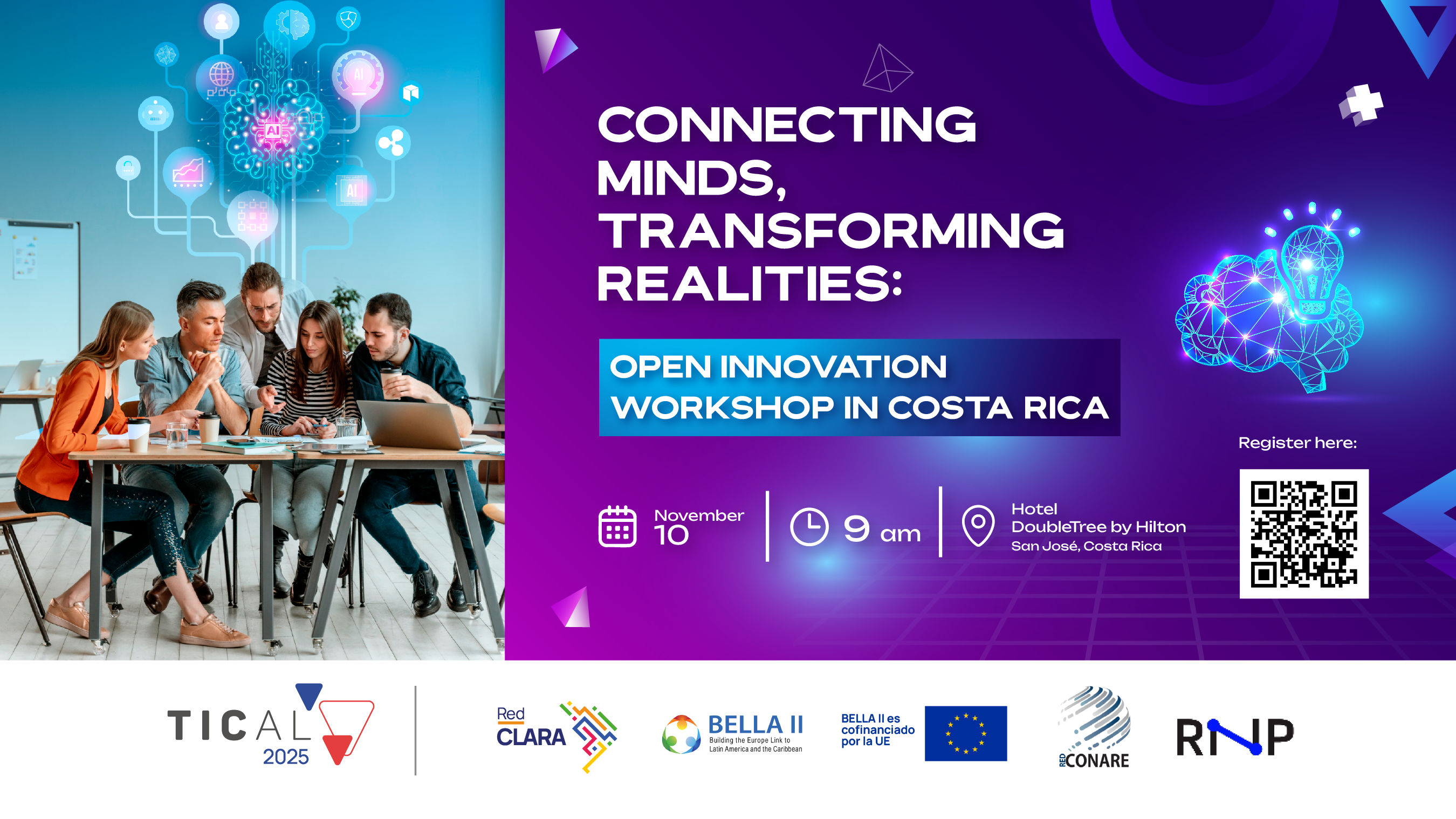 Costa Rica will be the meeting point for minds driving innovation