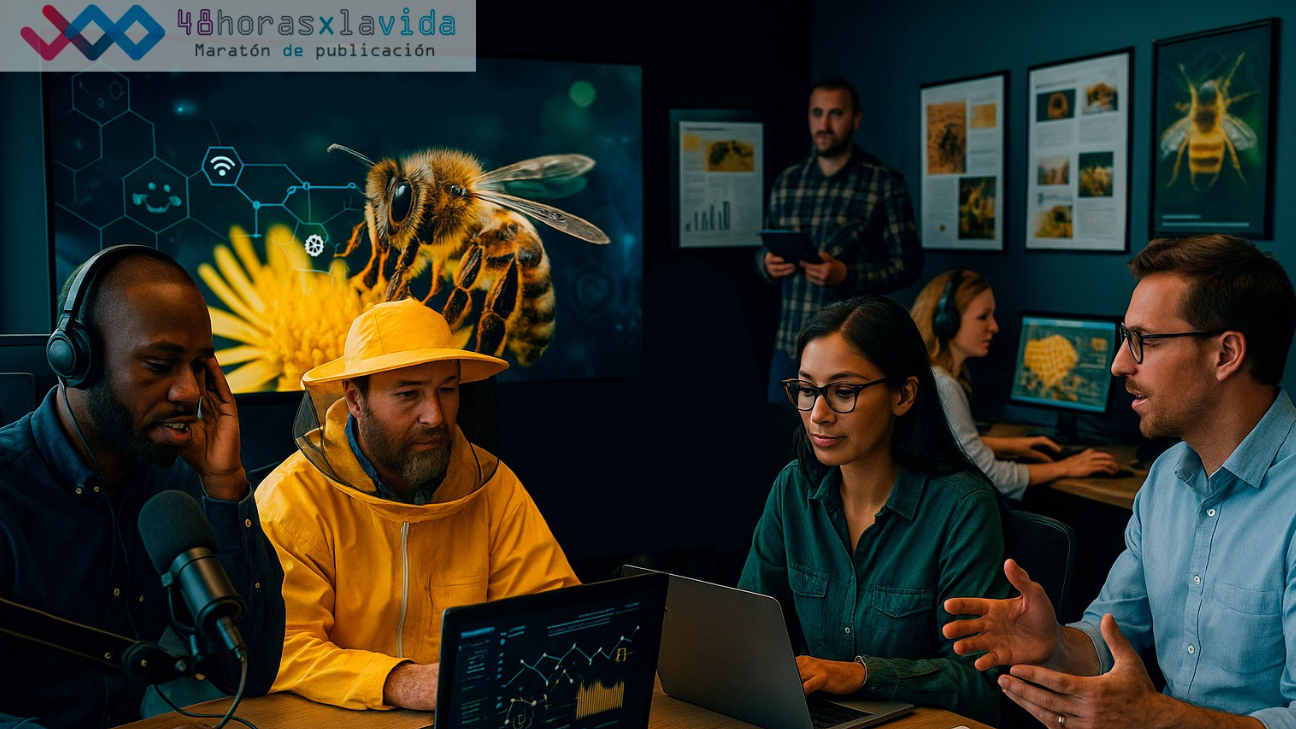 Diálogo sobre blockchain em "48 Horas pela Vida - Mel e Código"