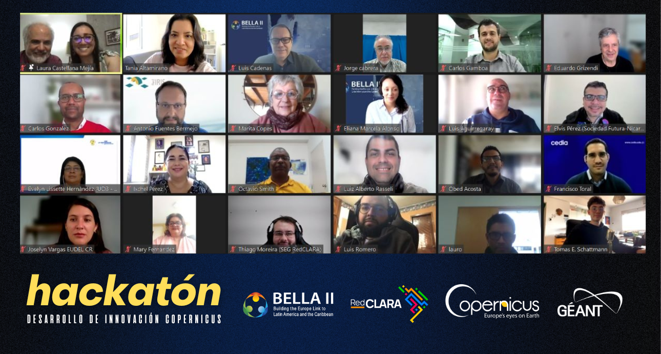 Conheça os resultados do Hackathon BELLA: Desenvolvimento de Inovação Copernicus